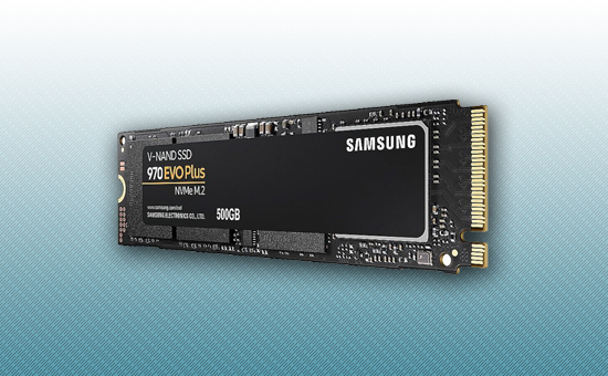 Твердотельный накопитель SSD 500GB Samsung 970EVO Plus NVMe M.2 [MZ-V7S500BW]