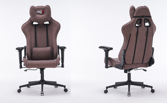 Игровое кресло AGE M-906 коричневый