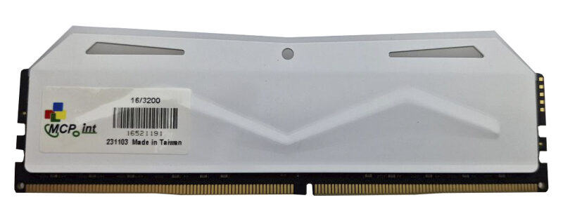 ОПЕРАТИВНАЯ ПАМЯТЬ DDR4 16GB 3200MHZ MCPOINT RGB WHITE