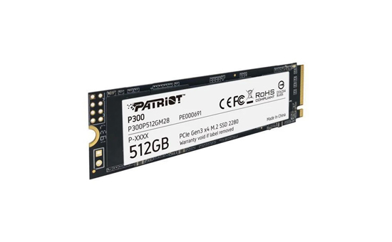 Твердотельный накопитель SSD 512GB Patriot P300 M.2 NVMe [PP300P512GM28]