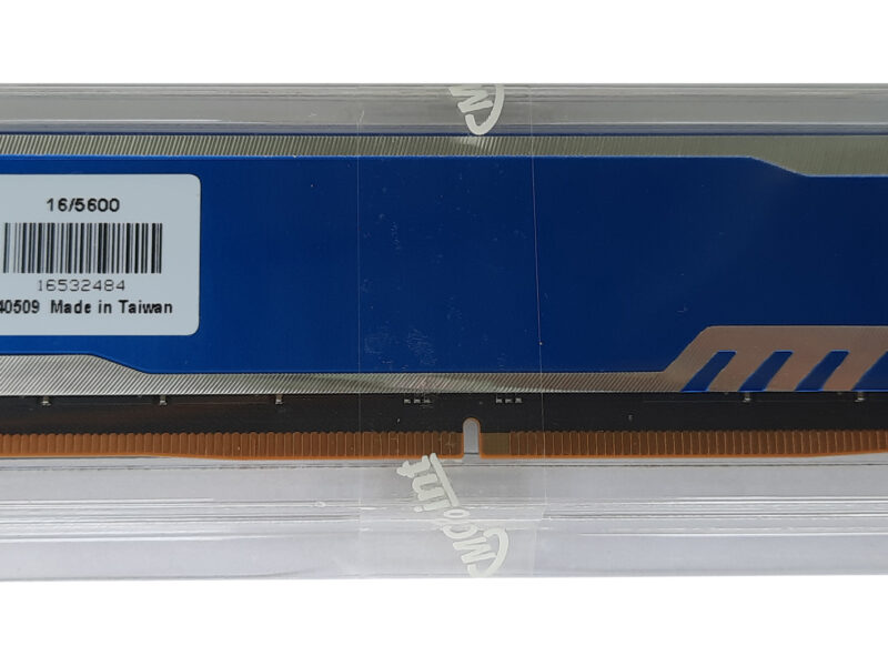 ОПЕРАТИВНАЯ ПАМЯТЬ DDR5 16GB 5600MHZ MCPOINT BLUE HEATSINK BOX