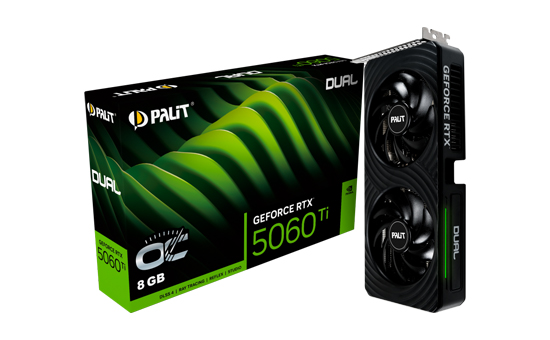 Видеокарта Palit RTX5060Ti DUAL 8G